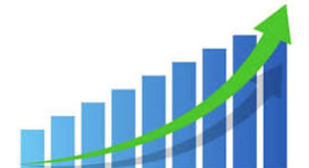 graph depicting sales/revenue growth